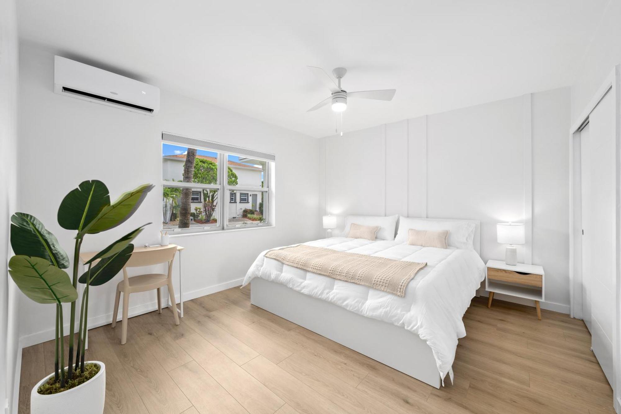M Lake Worth Beach - Modern Villas Near West Palm Beach, Chic Retro Vibes, King Bed, Cozy Backyard, Bbq, Workspace, High-Speed Internet, Free Parking, 5 Minutes To Downtown & Beach Экстерьер фото