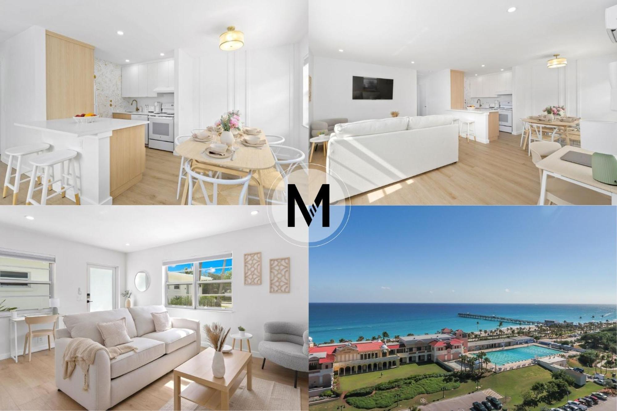 M Lake Worth Beach - Modern Villas Near West Palm Beach, Chic Retro Vibes, King Bed, Cozy Backyard, Bbq, Workspace, High-Speed Internet, Free Parking, 5 Minutes To Downtown & Beach Экстерьер фото